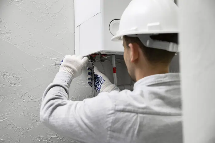 Técnico de YOSOL en una reparación